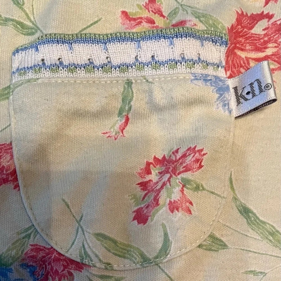 Karen Neuburger floral print nightshirt, size Large - Picture 2 of 3